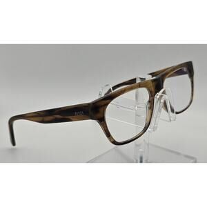 Fetch Baxter Cypress Tortoise Eyeglass Frames Rectangular Acetate Optical